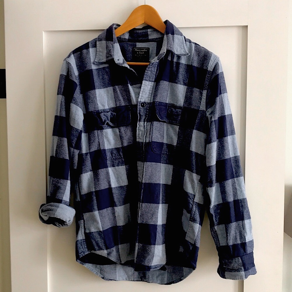 Abercrombie Flannel Worn Only Once For Photography - image 1